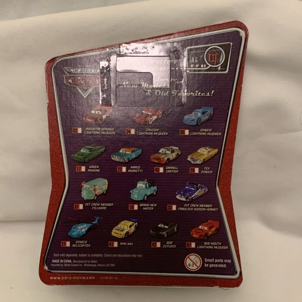 Disney Pixar The World of Cars RPM #64 Diecast Model Car FREE SHIPPING